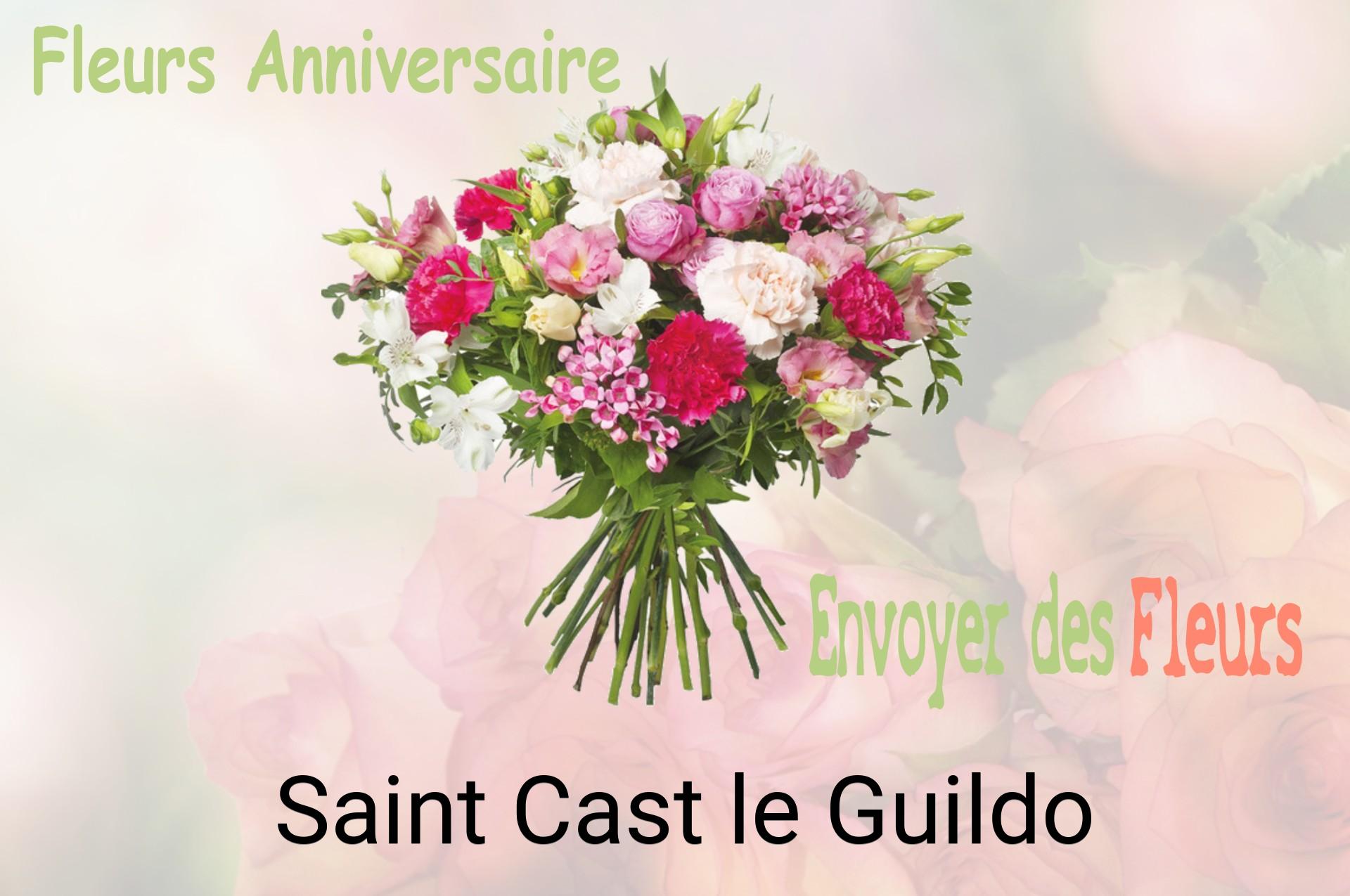 Bouquet de fleurs d’anniversaire livré à Saint-Cast-le-Guildo